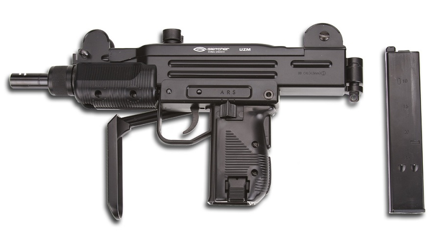 Пистолет-пулемет пневматический UZM, к.4,5мм