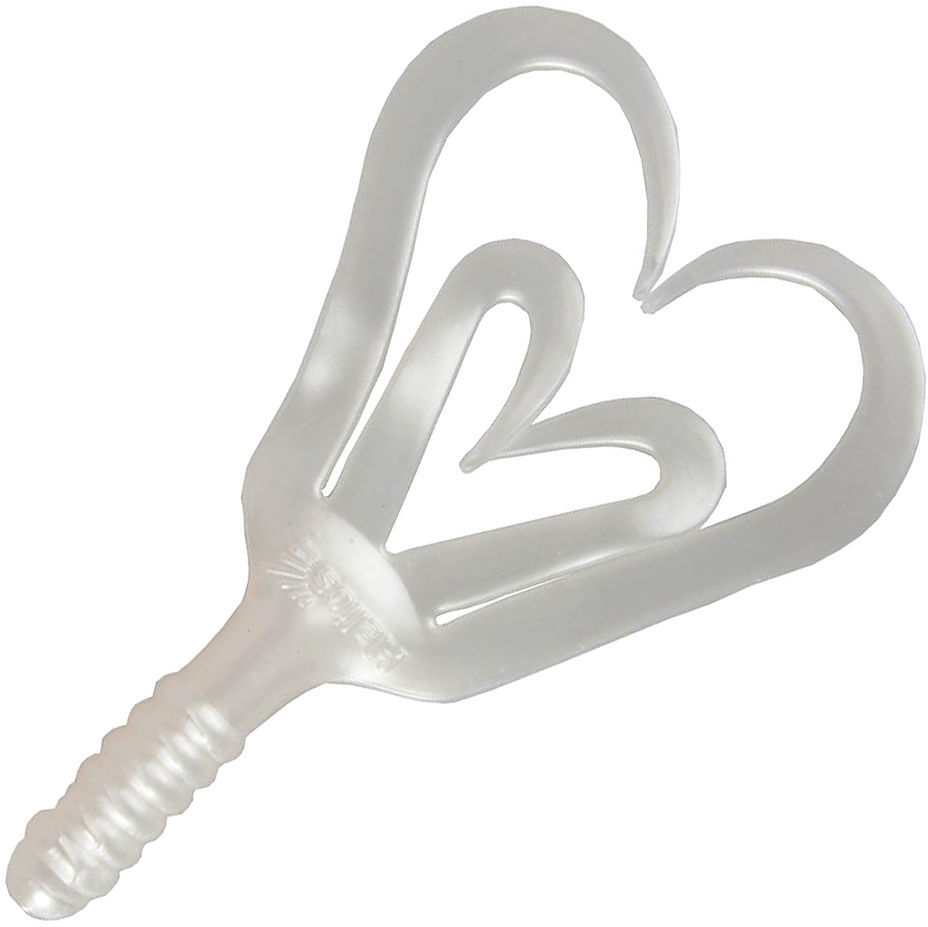 Твистер Credo Four Tail 2.35", 6см, White